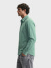 Men's Green Relaxed Fit Solid Casual Shirts