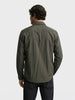 Men's Green Relaxed Fit Solid Casual Shirts