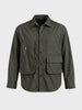 Men's Green Relaxed Fit Solid Casual Shirts
