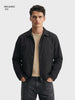 Men's Black Relaxed Fit Solid Casual Shirt