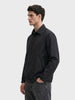 Men's Black Relaxed Fit Solid Casual Shirt