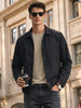 Men's Black Relaxed Fit Solid Casual Shirt
