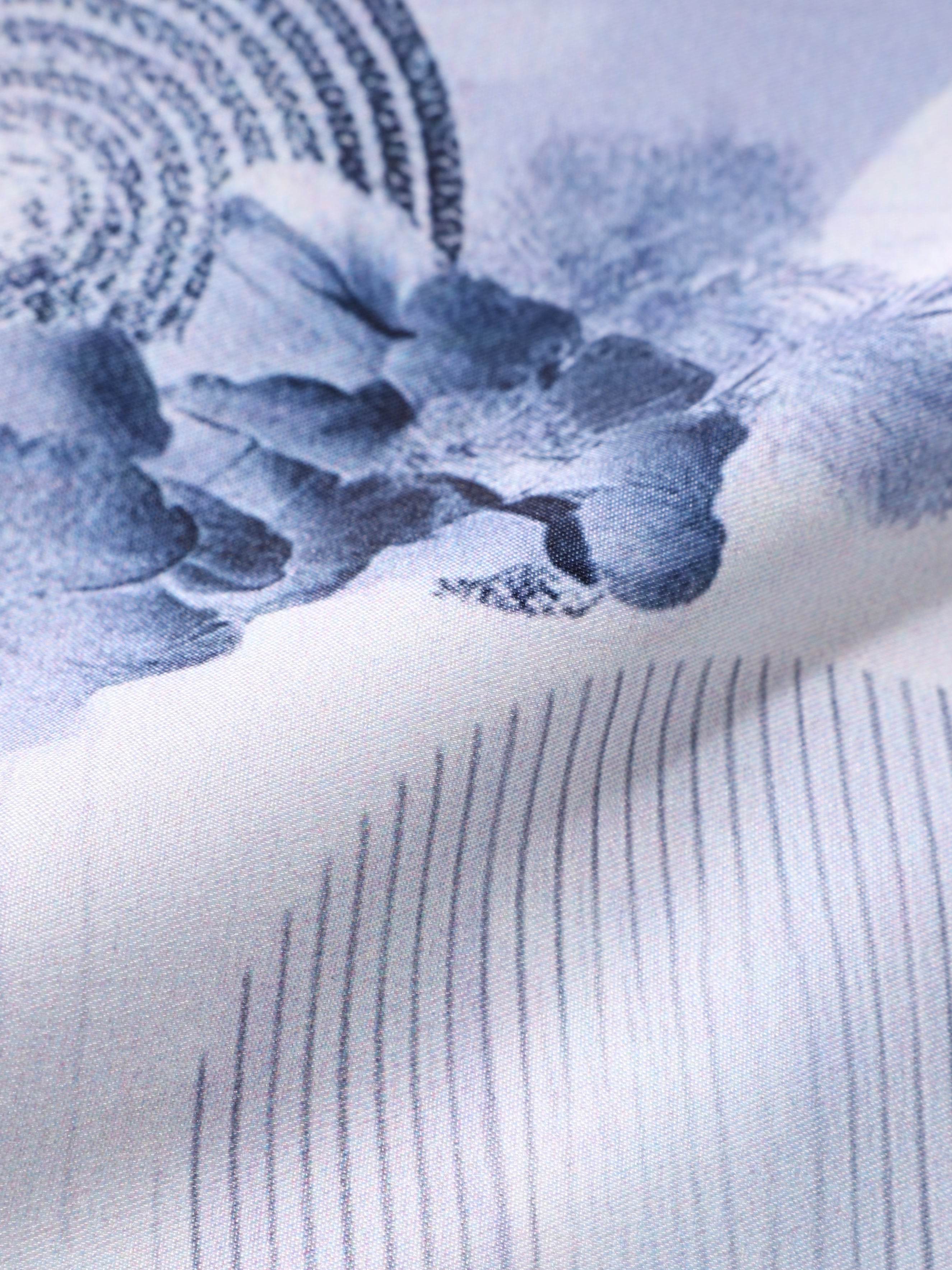 Men's Purple Slim Fit Printed Party Wear Shirt