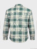 Men's Green Regular Fit Checked Casual Shirt