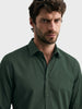 Men's Green Regular Fit Solid Casual Shirt