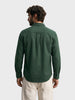 Men's Green Regular Fit Solid Casual Shirt
