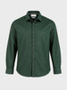 Men's Green Regular Fit Solid Casual Shirt