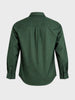 Men's Green Regular Fit Solid Casual Shirt