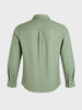 Men's Green Regular Fit Solid Casual Shirt