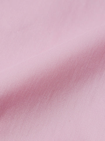 Men's Pink Slim Fit Solid Party Wear Shirt