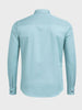 Men's Blue Slim Fit Solid Party Wear Shirt