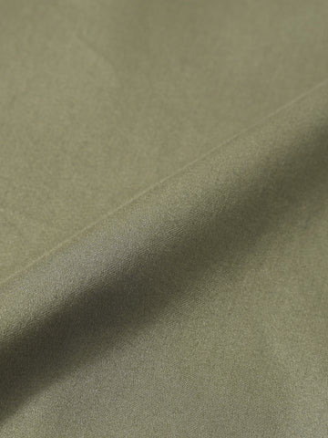 Men's Green Slim Fit Solid Party Wear Shirt