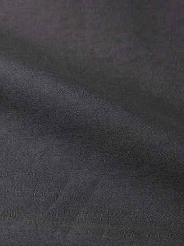 Men's Grey Slim Fit Solid Party Wear Shirt