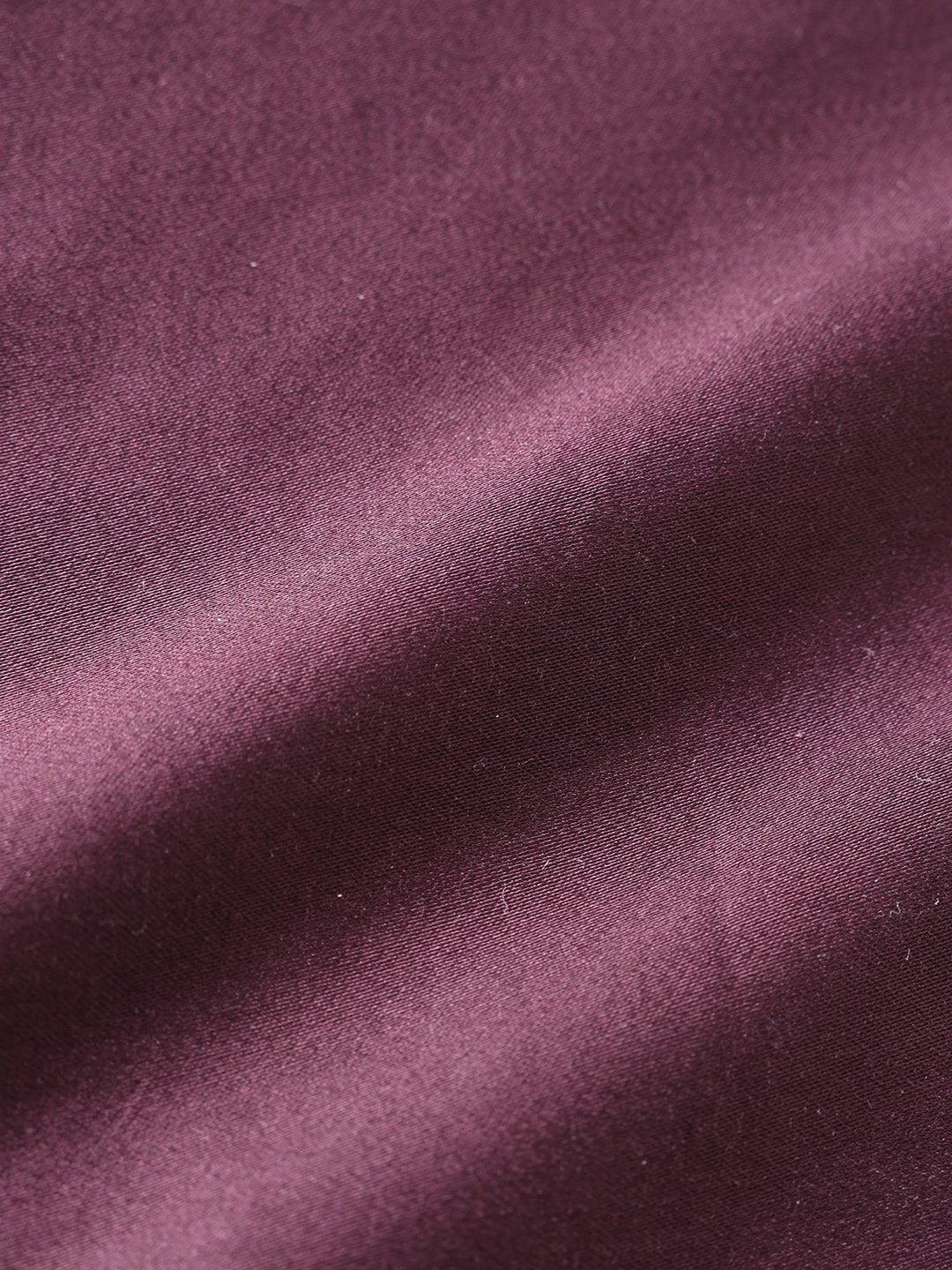 Men's Maroon Slim Fit Solid Party Wear Shirt