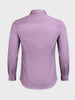 Men's Purple Slim Fit Solid Party Wear Shirt