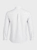 Men's White Relaxed Fit Striped Casual Shirts