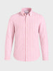 Men's Pink Slim Fit Striped Casual  Shirt