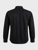 Men's Black Regular Fit Solid Casual Shirt