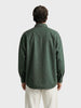Men's Green Oversized Fit Solid Casual Shirt
