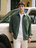 Men's Green Oversized Fit Solid Casual Shirt