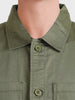Men's Green Regular Fit Solid Casual Shirt