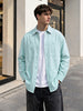 Men's Green Oversized Fit Solid Casual Shirt