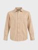 Men's Orange Regular Fit Textured Casual Shirts