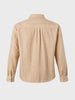Men's Orange Regular Fit Textured Casual Shirts