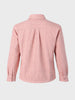 Men's Pink Oversized Fit Textured Casual Shirts