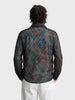Men's Multicolor Regular Fit Textured Casual Shirts