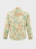 Men's Cream Regular Fit Solid Casual Shirts