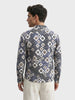 Men's Blue Relaxed Fit Solid Casual Shirt