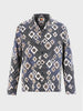 Men's Blue Relaxed Fit Solid Casual Shirt