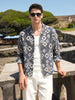 Men's Blue Relaxed Fit Solid Casual Shirt