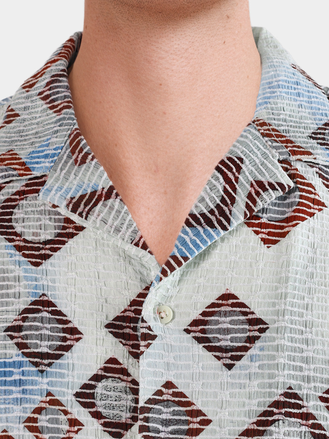 Men's Multicolor Relaxed Fit Solid Casual Shirt