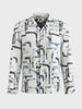 Men's White Relaxed Fit Solid Casual Shirt