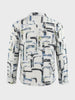 Men's White Relaxed Fit Solid Casual Shirt