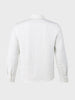 Men's White Regular Fit Textured Casual Shirt