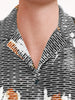 Men's Black Relaxed Fit Solid Casual Shirt