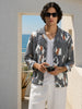 Men's Black Relaxed Fit Solid Casual Shirt