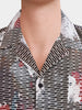 Men's Grey Relaxed Fit Solid Casual Shirt