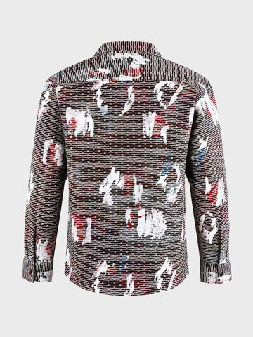 Men's Grey Relaxed Fit Solid Casual Shirt