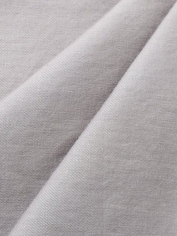 Men's Grey Relaxed Fit Solid Casual Trousers