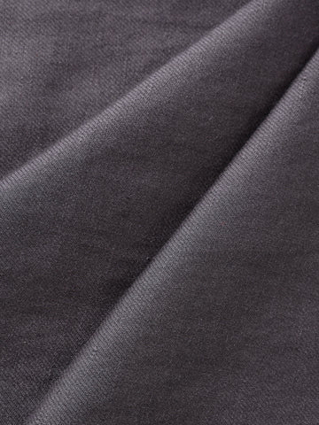 Men's Grey Relaxed Fit Solid Casual Trousers