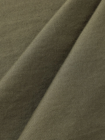 Men's Green Relaxed Fit Solid Casual Trousers