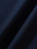 Men's Blue Relaxed Fit Embroided 240 GSM Casual T-Shirt