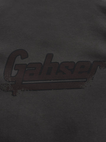 Men's Grey Relaxed Fit Graphic Printed 240 GSM Casual T-Shirt