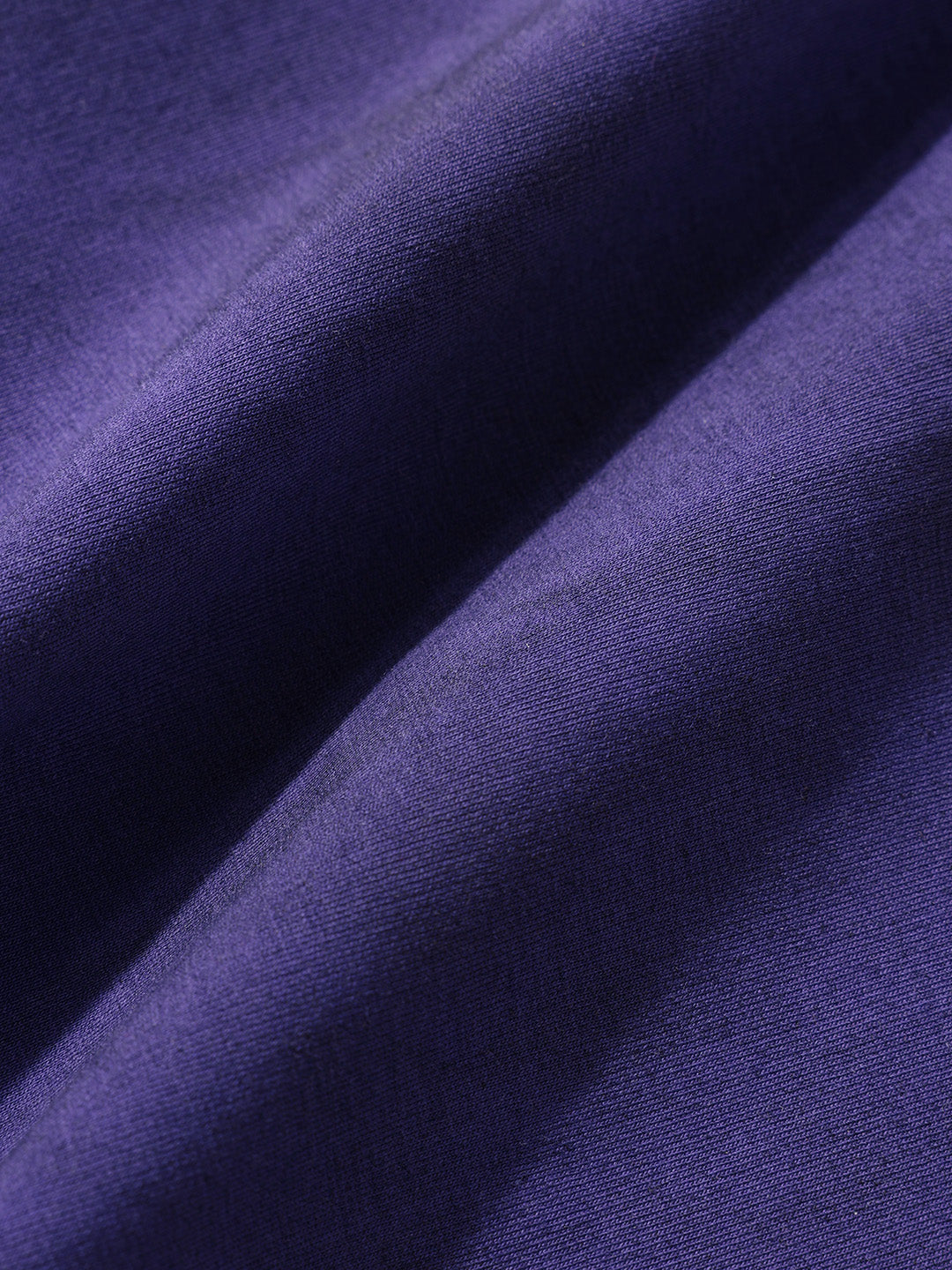 Men's Purple Relaxed Fit Graphic Printed 240 GSM Casual T-Shirt