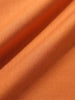 Men's Orange Relaxed Fit Embroided 240 GSM Casual T-Shirt