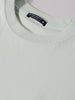 Men's Green Relaxed Fit Embroided 240 GSM Casual T-Shirt